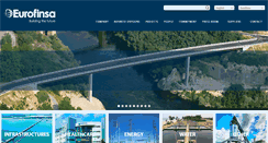 Desktop Screenshot of eurofinsa.com