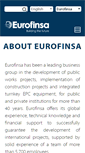 Mobile Screenshot of eurofinsa.com
