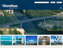 Tablet Screenshot of eurofinsa.com